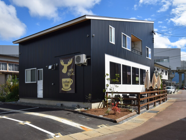 カフェエルク 長野県飯山市